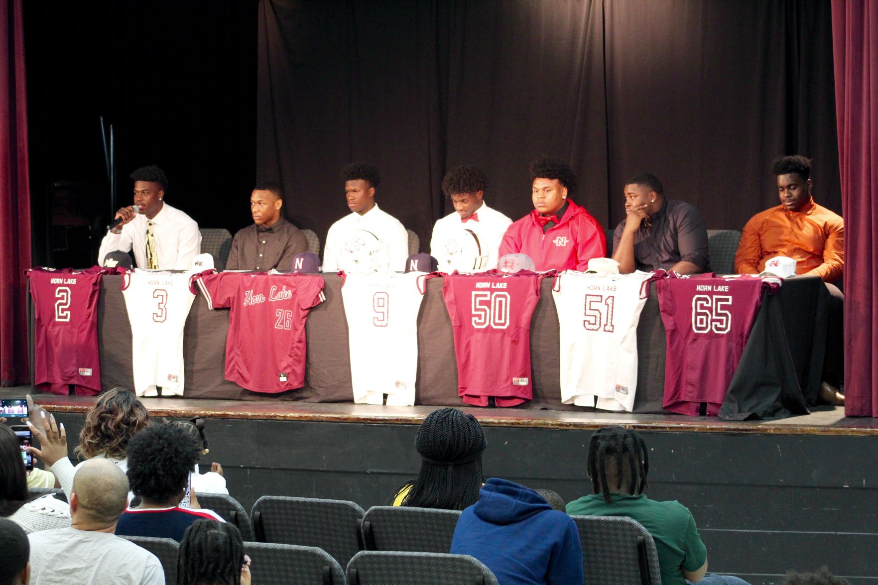 Eagles sign college scholarship offers